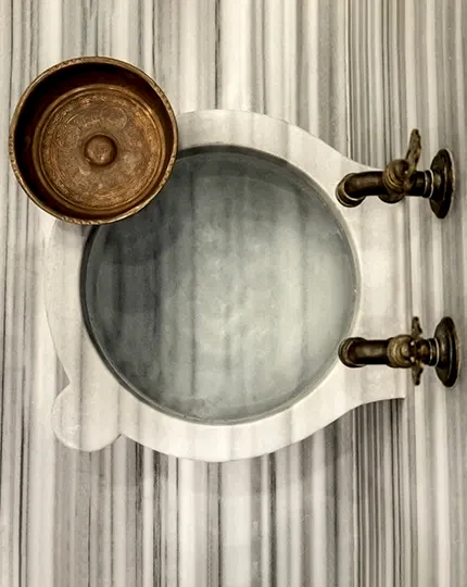 Ametyhst Turkish Bath relaxing spa experience with traditional Turkish decor